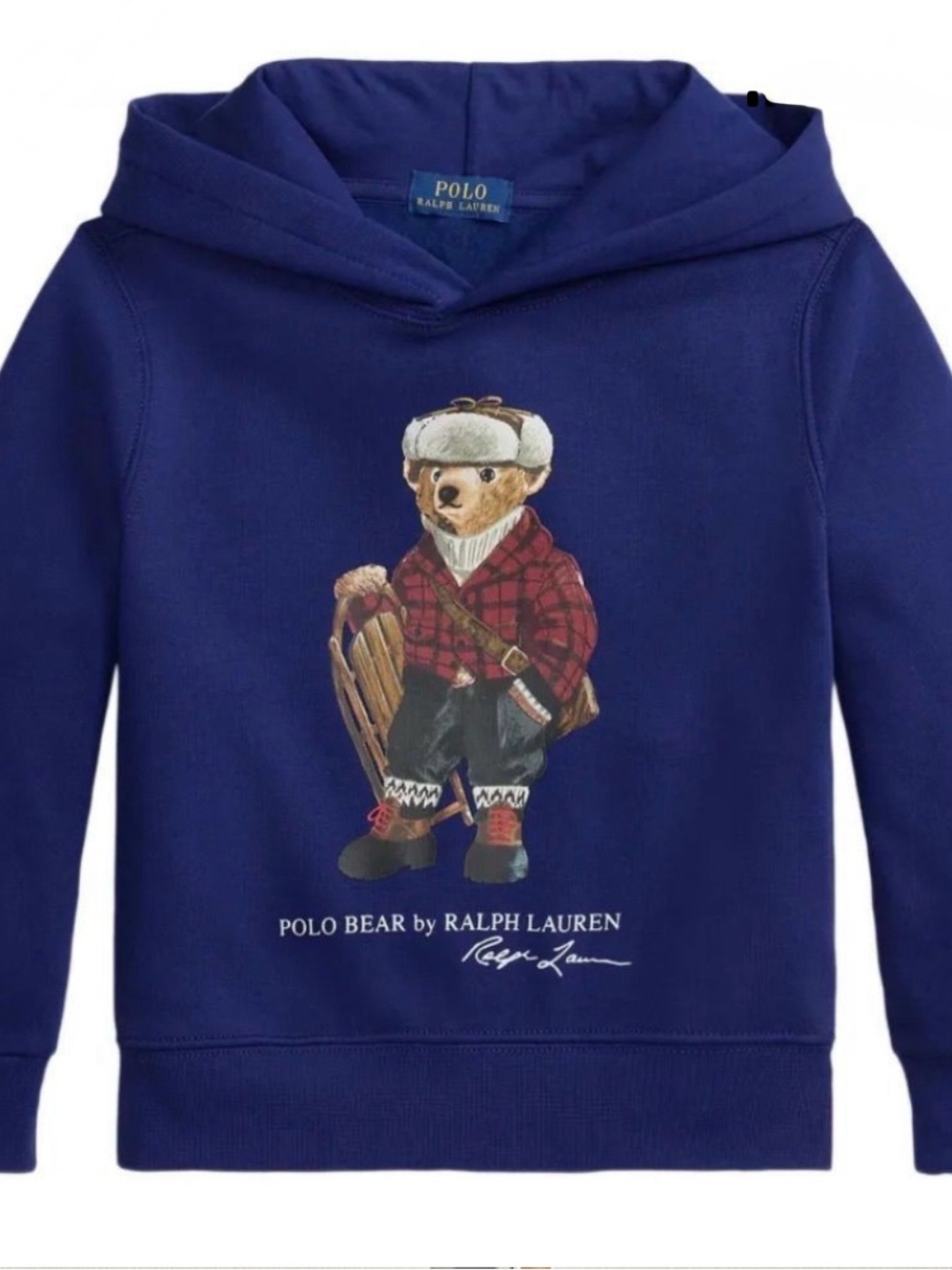 Polo by Ralph Lauren Royal Blue Polo Bear Hoodie